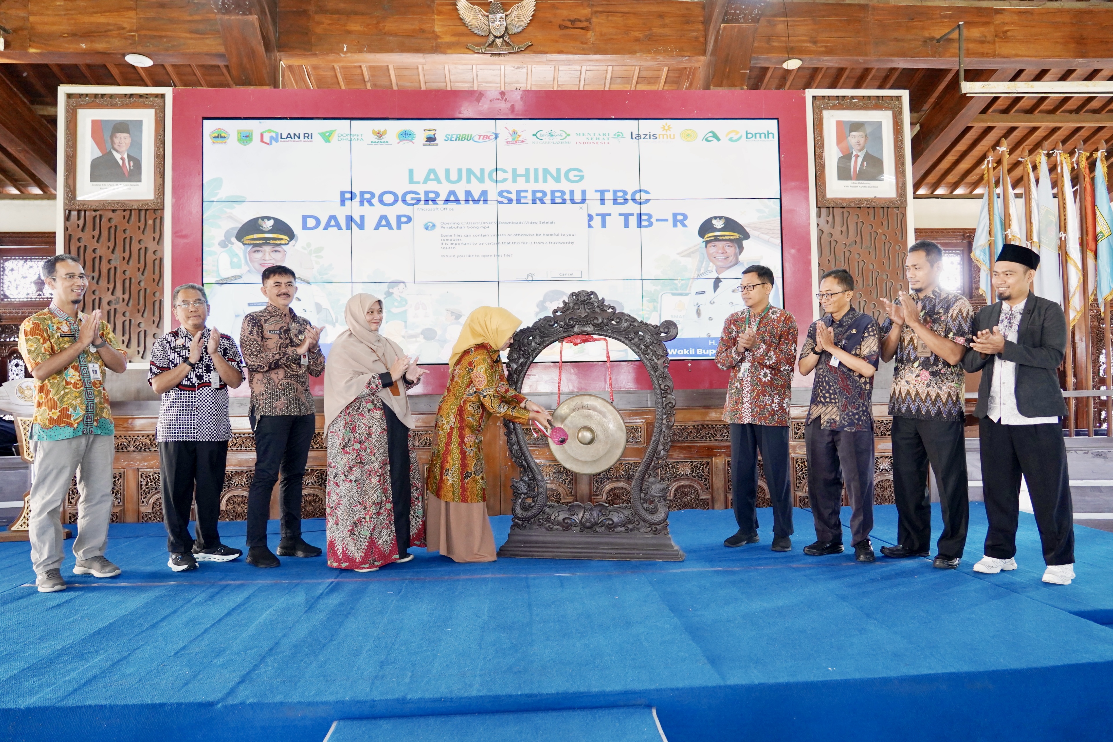 Launching Desa Serbu TBC