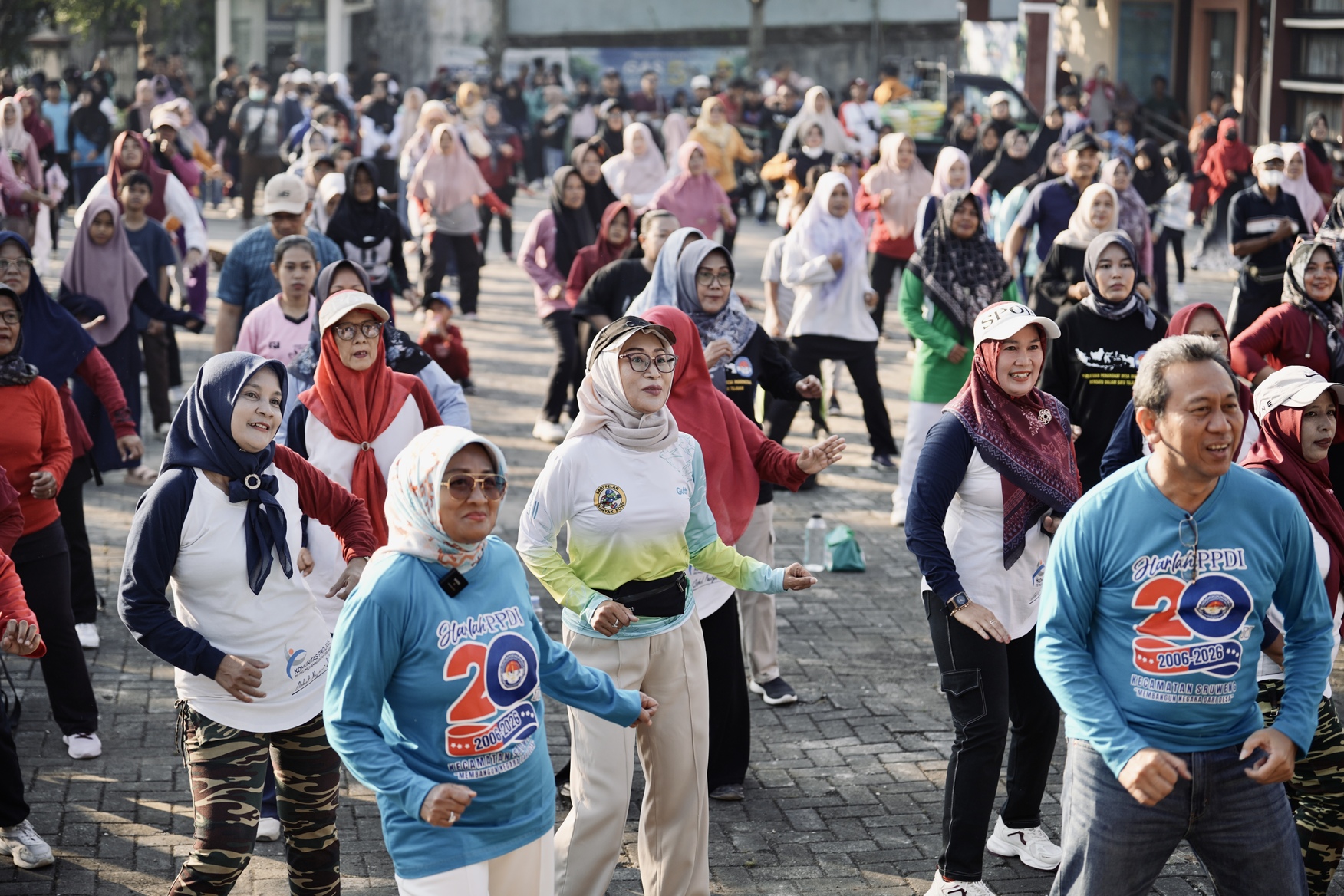Senam Bersama dan Jalan Sehat dalam rangka Harlah PPDI ke-20