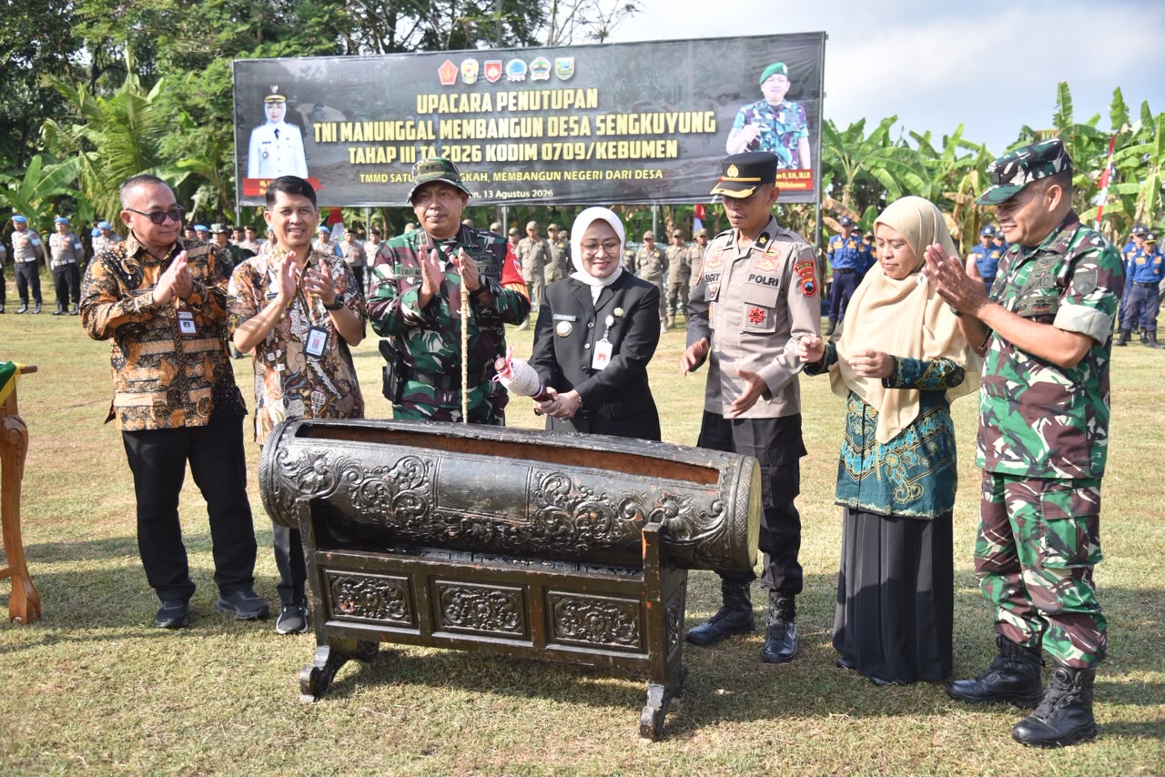 Penutupan TMMD Tahap III TA. 2026 KODIM 0709 Kebumen