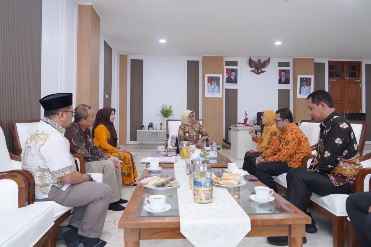 Bupati menerima Audiensi dari Pengadilan Agama Kebumen