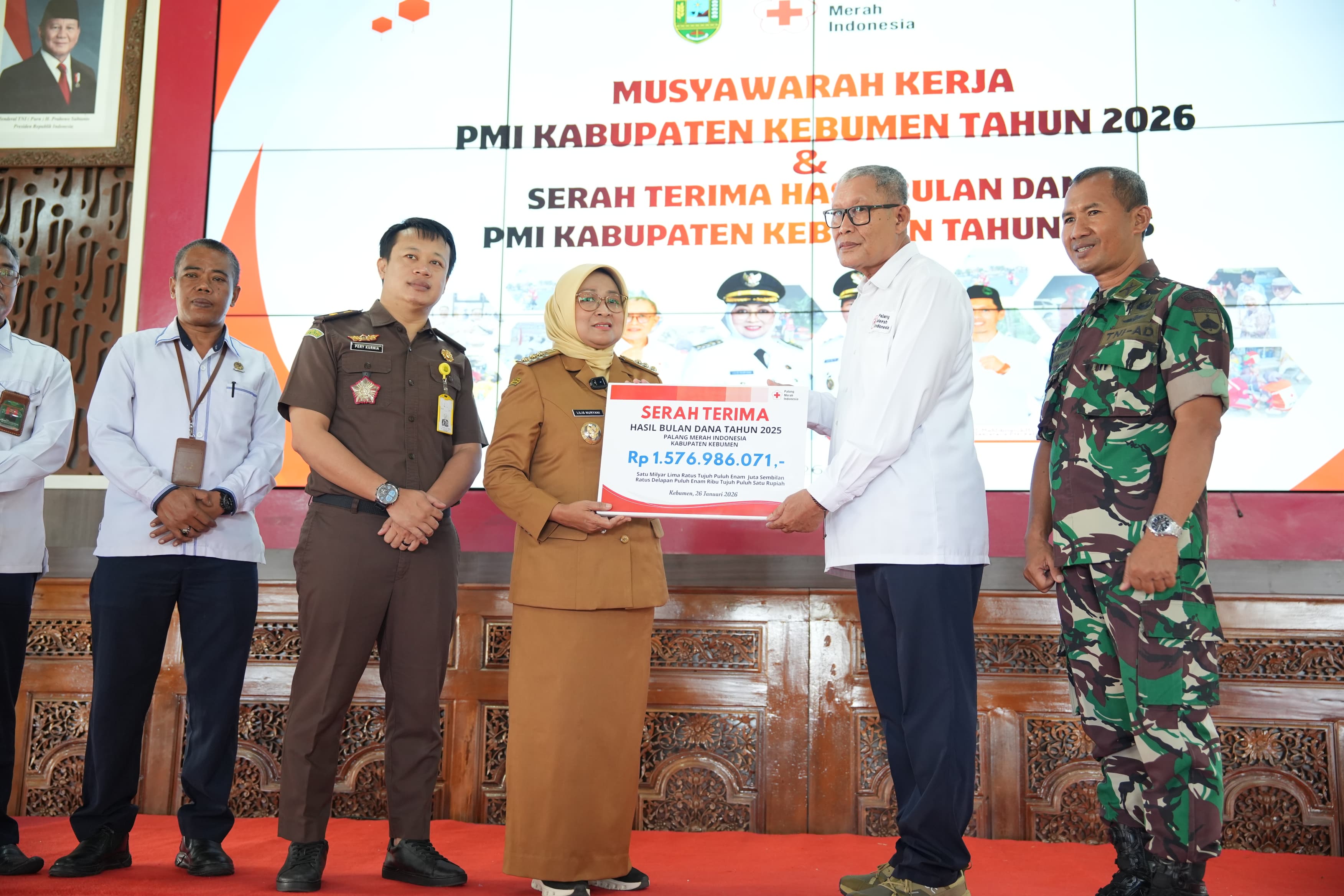 Bulan Dana PMI 2025 Kebumen Himpun Rp1,57 Miliar, Bupati Lilis Tekankan Transparansi dan Akuntabilitas