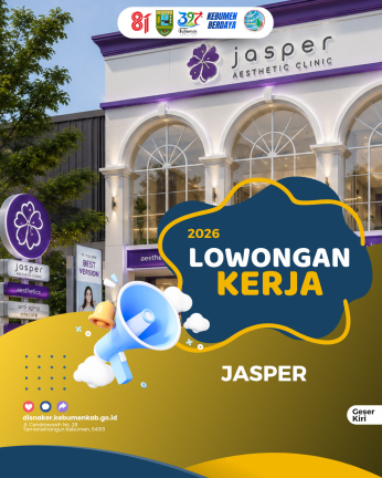 Lowongan Kerja Jasper Skincare & Bodyhealth: Buka Beberapa Posisi untuk Penempatan Kebumen dan Jabodetabek